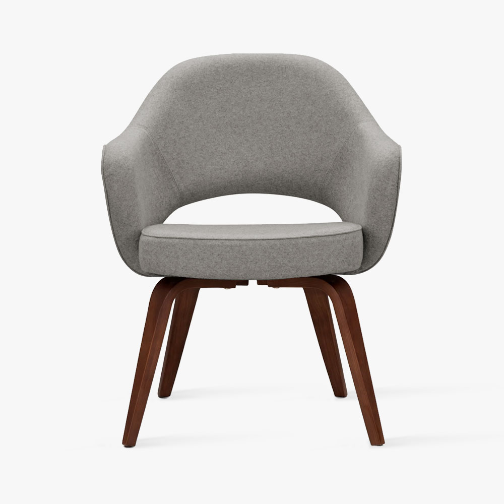 Traditional Fabric Chair - Image 3